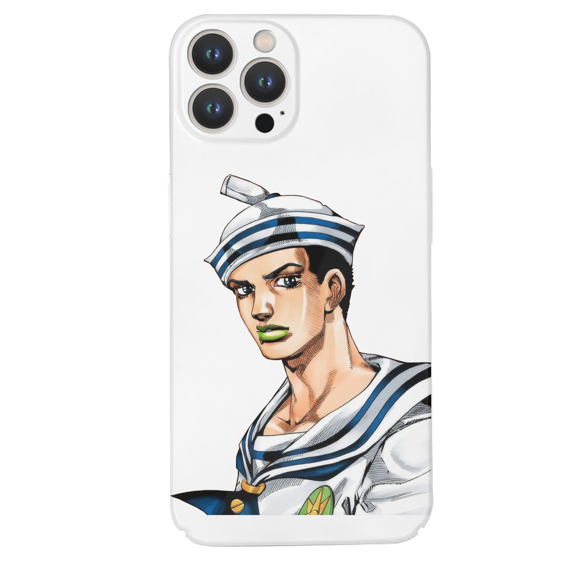 （画像用） ジョジョの奇妙な冒険 東方定助 JoJo's Bizarre Adventure Higashikata Josuke 【iPhone 14シリーズ対応】ハードケース